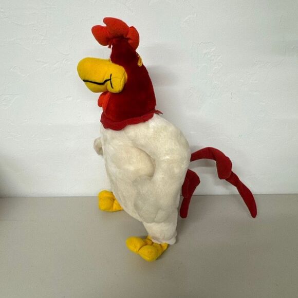 Vintage Looney Tunes Foghorn Leghorn Plush Toy 1995 Ace Novelty 12' Inch - Picture 7 of 10